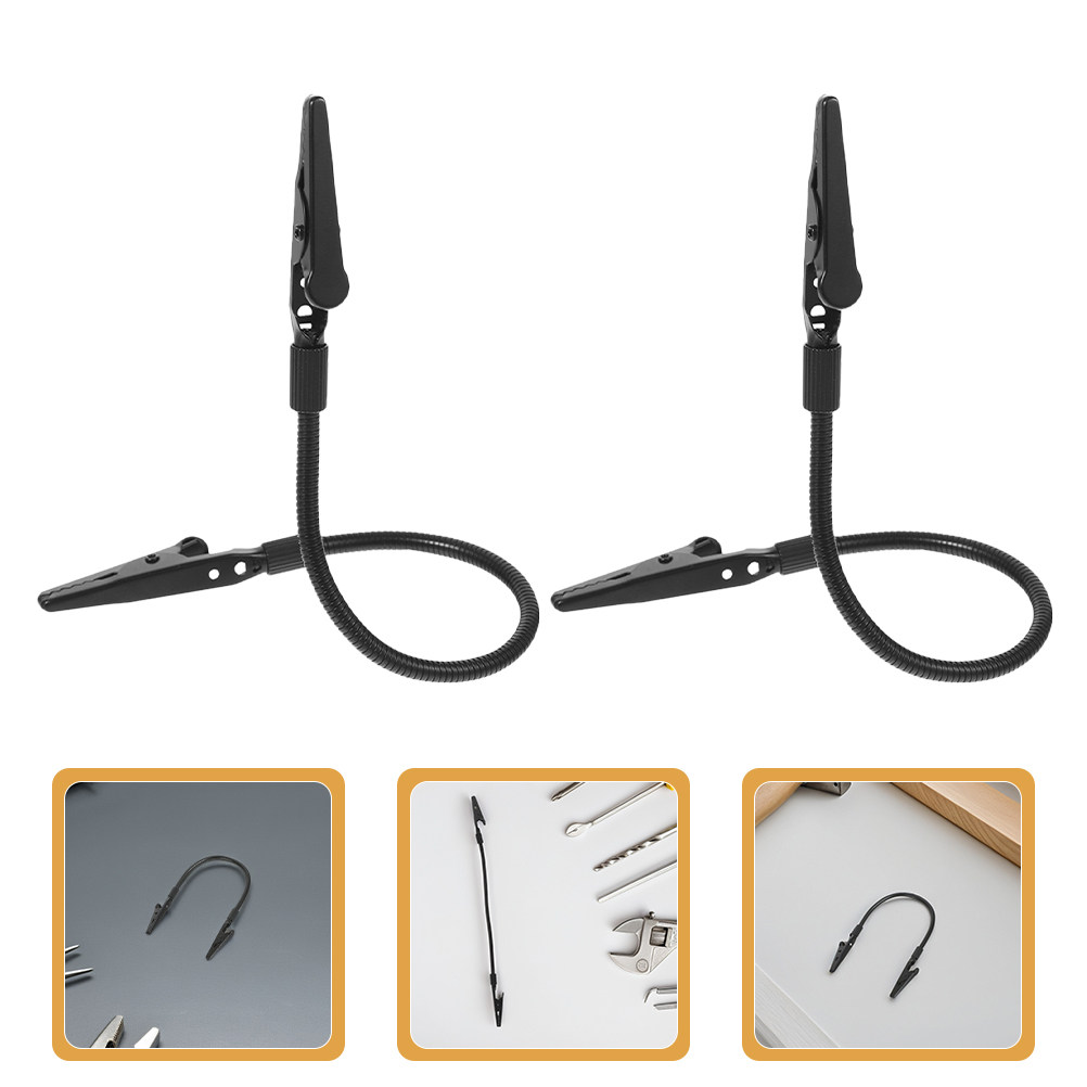 Workshop Tools Photos - 3 stuks soldeerklemmen met flexibele armen,