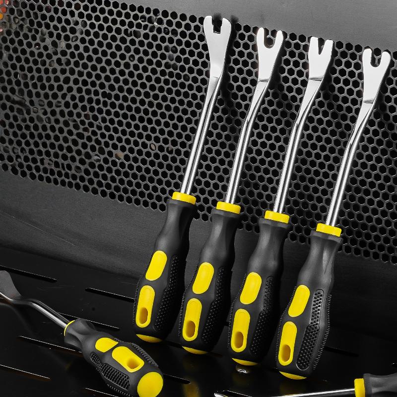 Workshop Tools Needed - 1-delige multifunctionele UV-spijkerdriver, nagelverwijderaar en koevoetgereedschap,