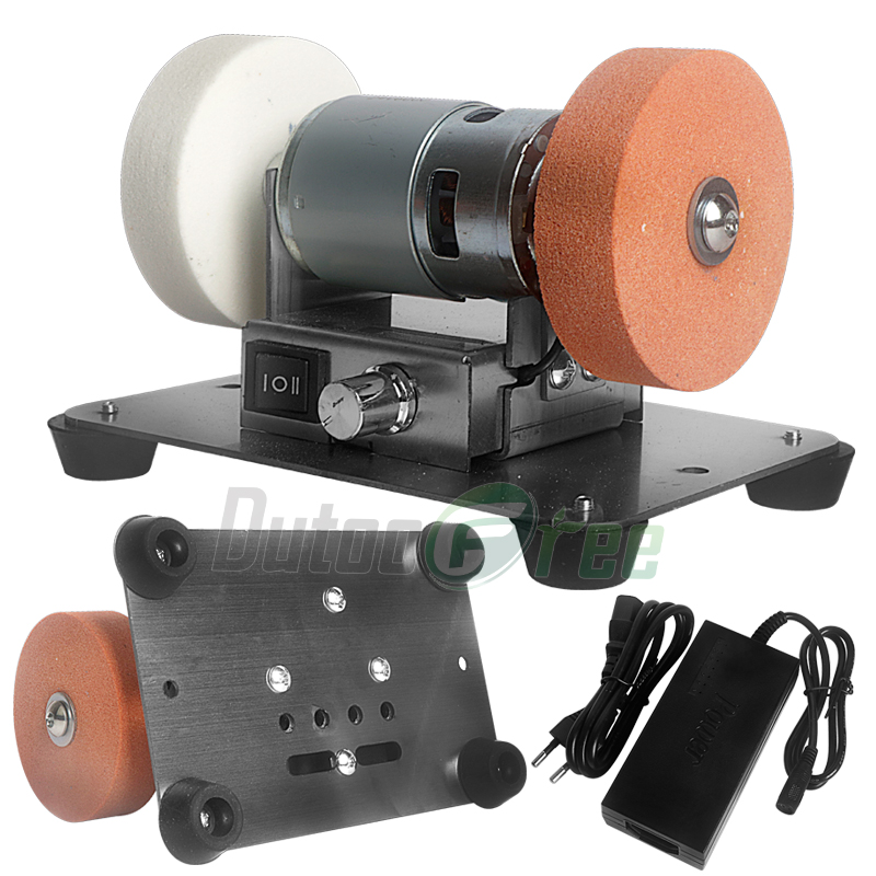 Workshop Tools Wood - 110V-220V Mini Slijpmachine Tafel Slijpen Grove