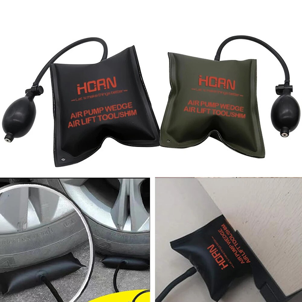Workshop Tools Wood - Luchtpomp Wiggen Opblaasbare Airbag Voor Deur