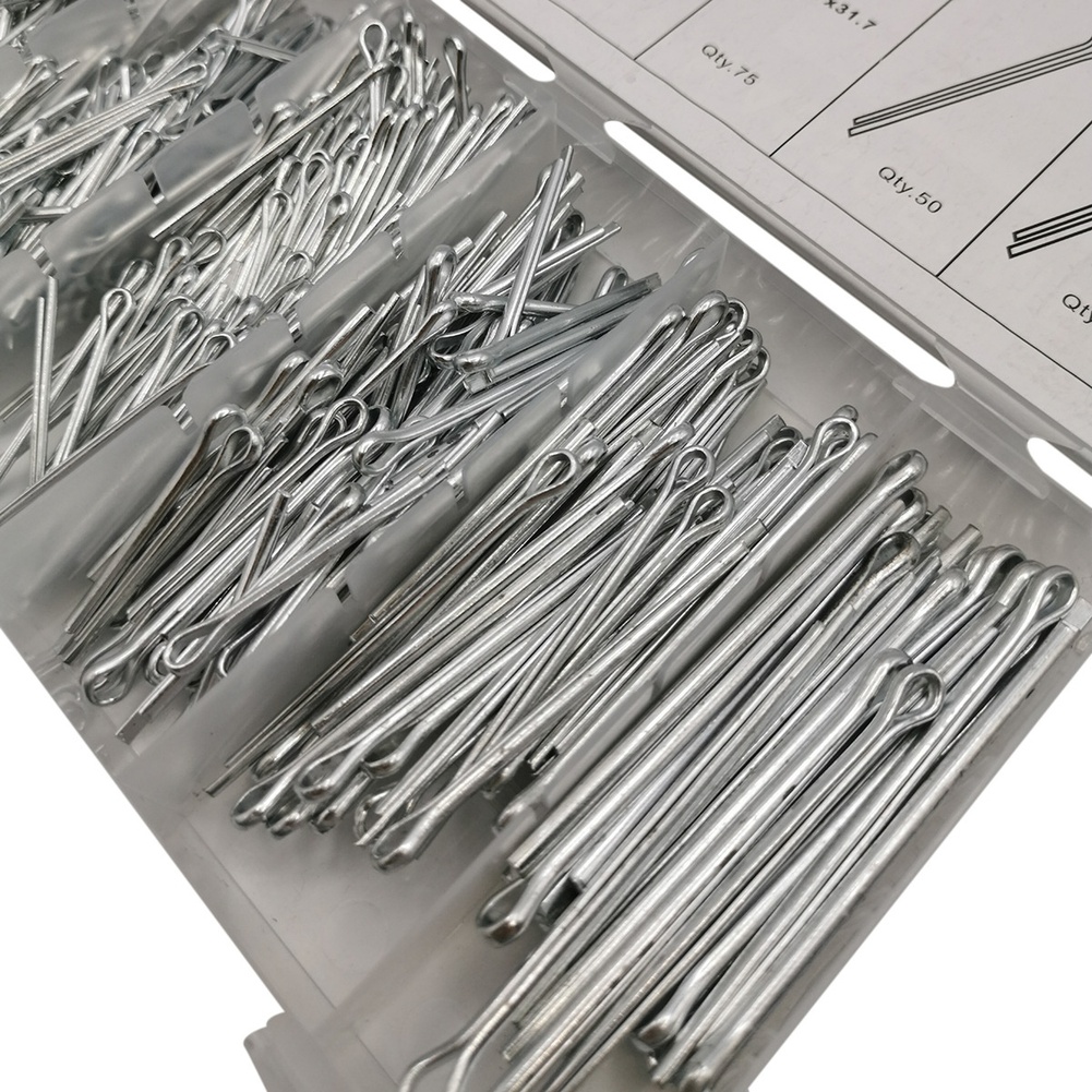 Workshop Tools Needed - 555-delige R-clip splitpen collectie, veerindexpennen voor