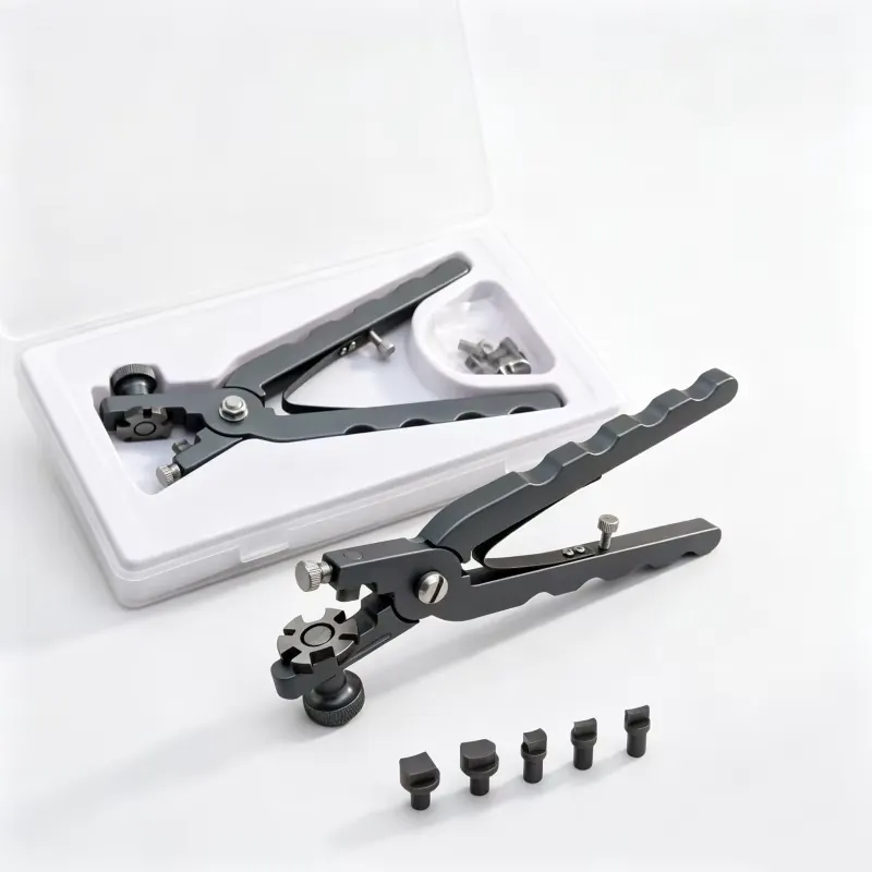 Tools Quality - Hoogwaardige horlogereparatiegereedschappen, metalen horlogeband-puncher, DIY-bandmodificatie, lederen