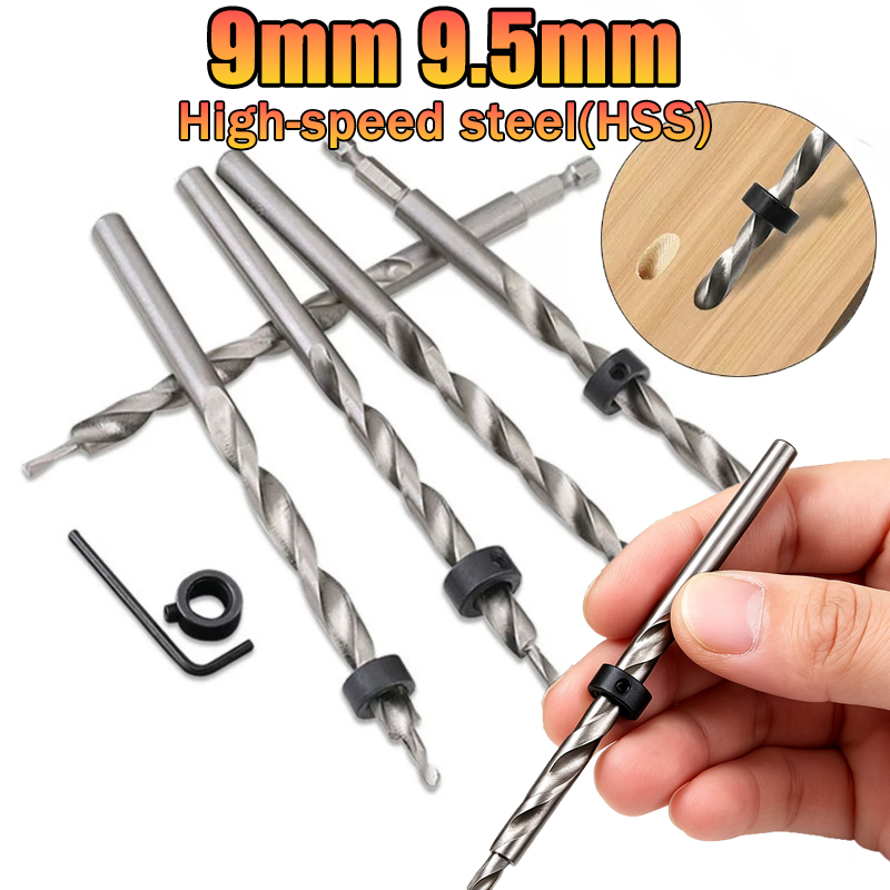 Pocket Hole Jig - Twist Step Boor met Stoper Locator