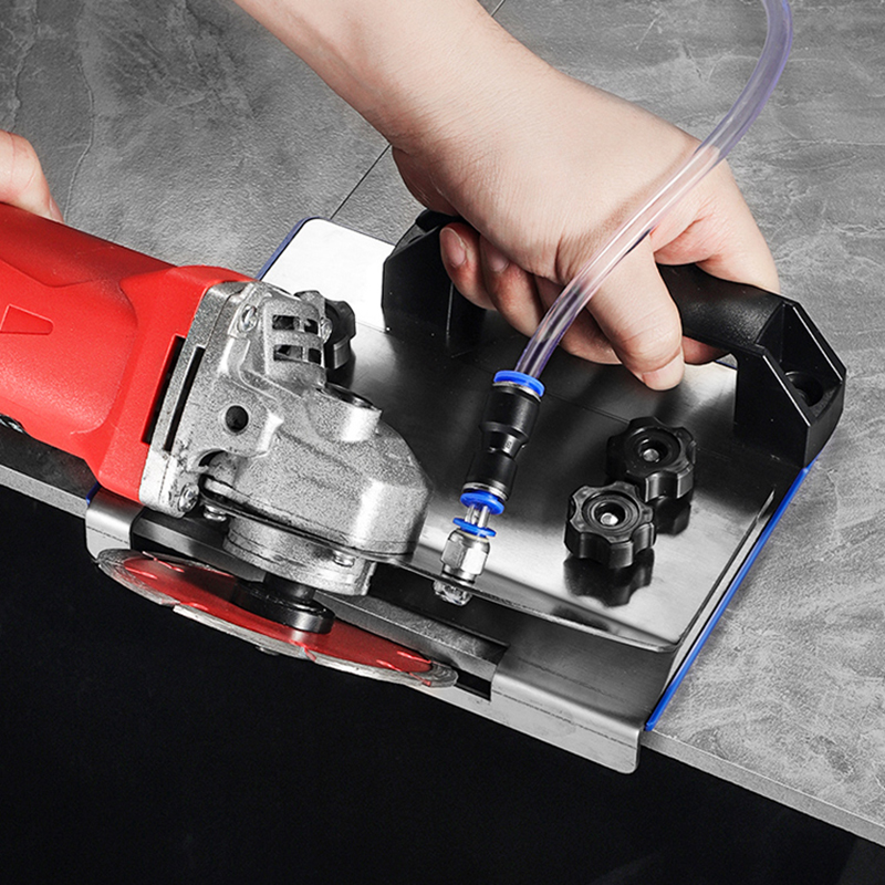 Workshop Tools Wood - Roestvrijstalen 45-graden afschuiningsgereedschap voor haakse slijpmachines