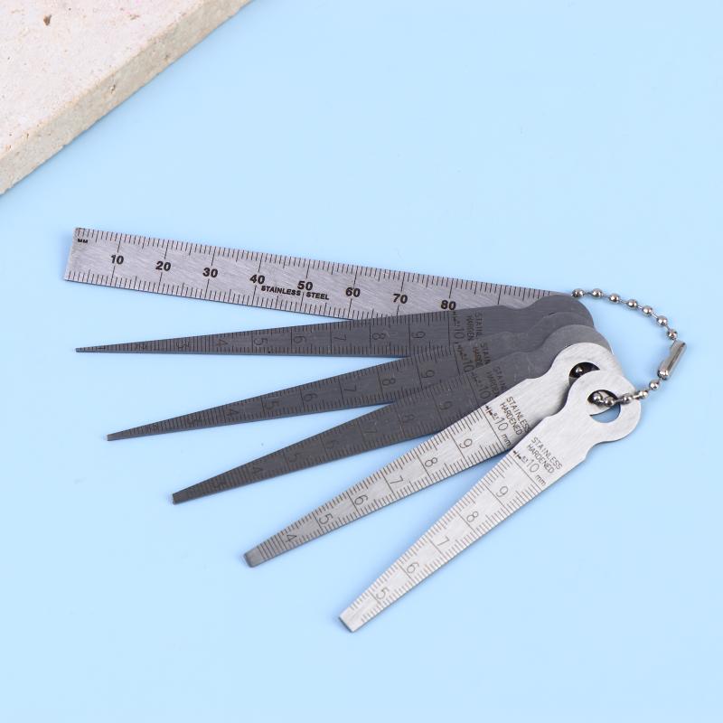 Workshop Tools Uses - Stalen meetlintset met 6 stuks, nauwkeurig