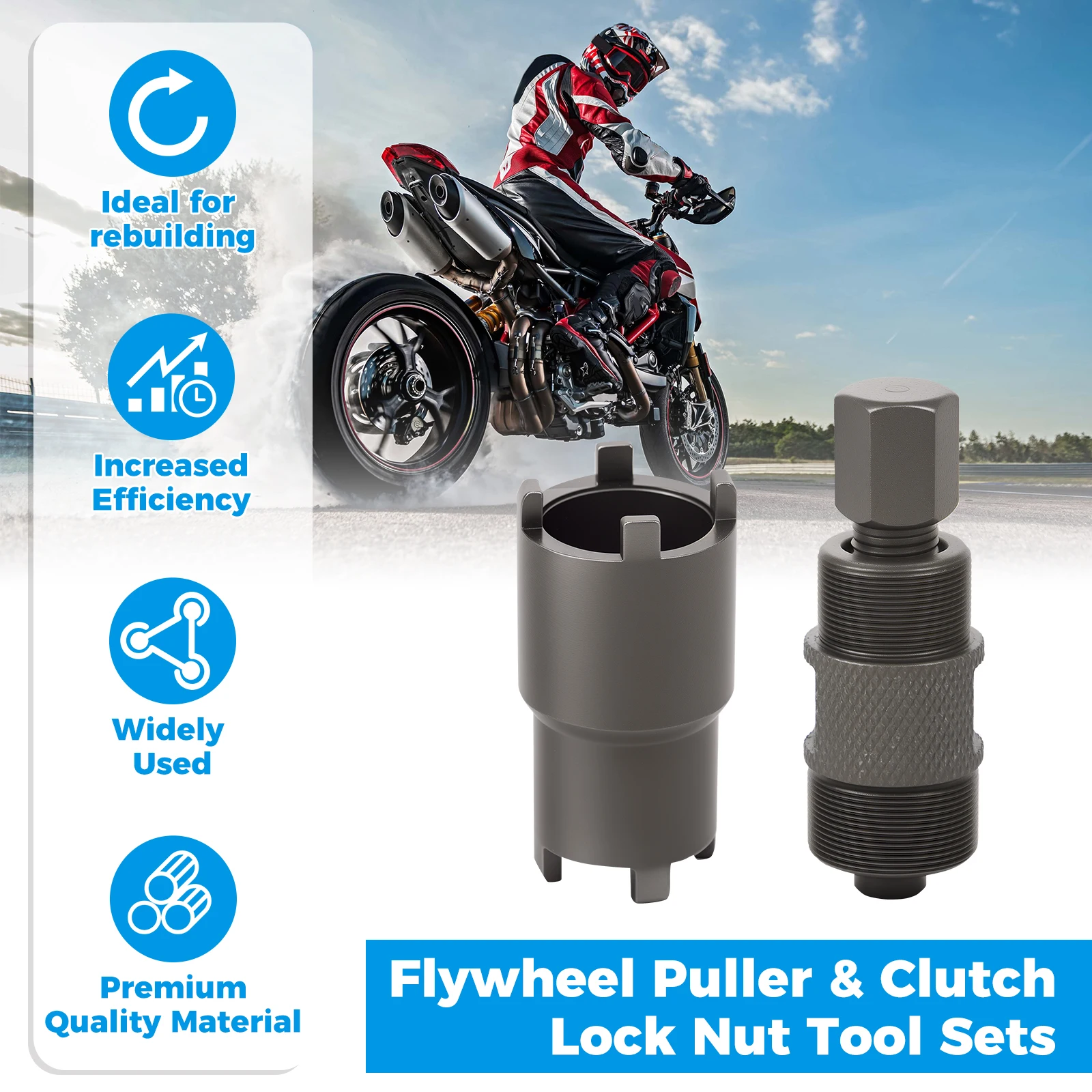Koppelingsborgmoergereedschap  - Tools For Motorcycle Workshop recensie en prijs