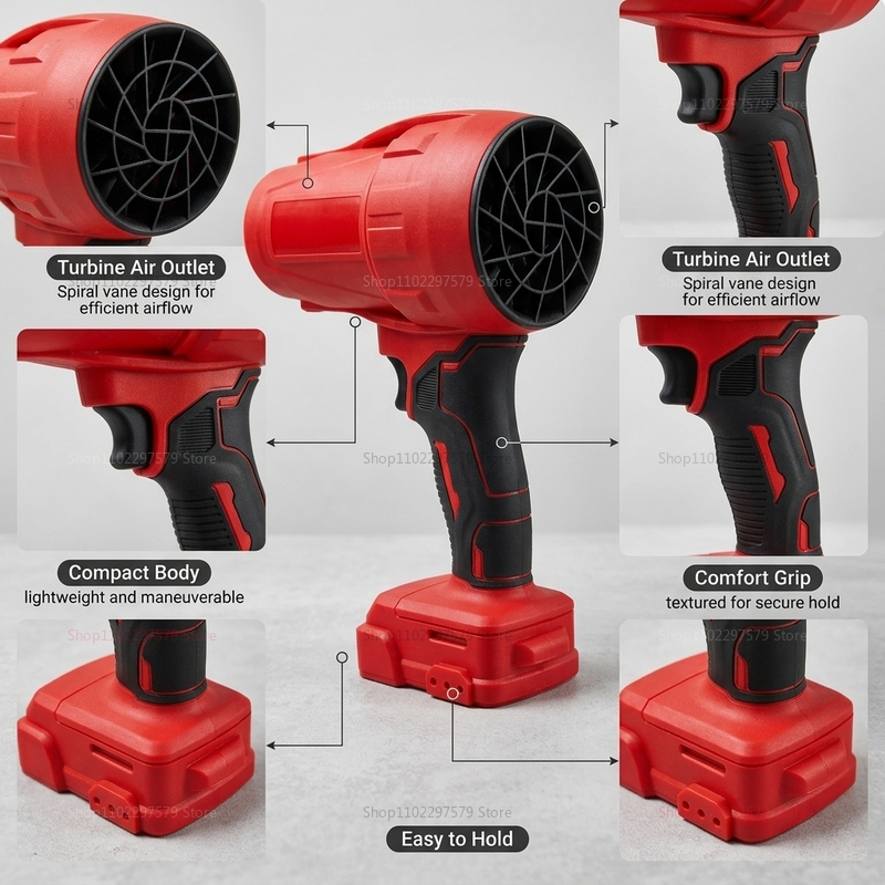 18V Draadloze Turboventilator  - Workshop Tools Uses recensie en prijs