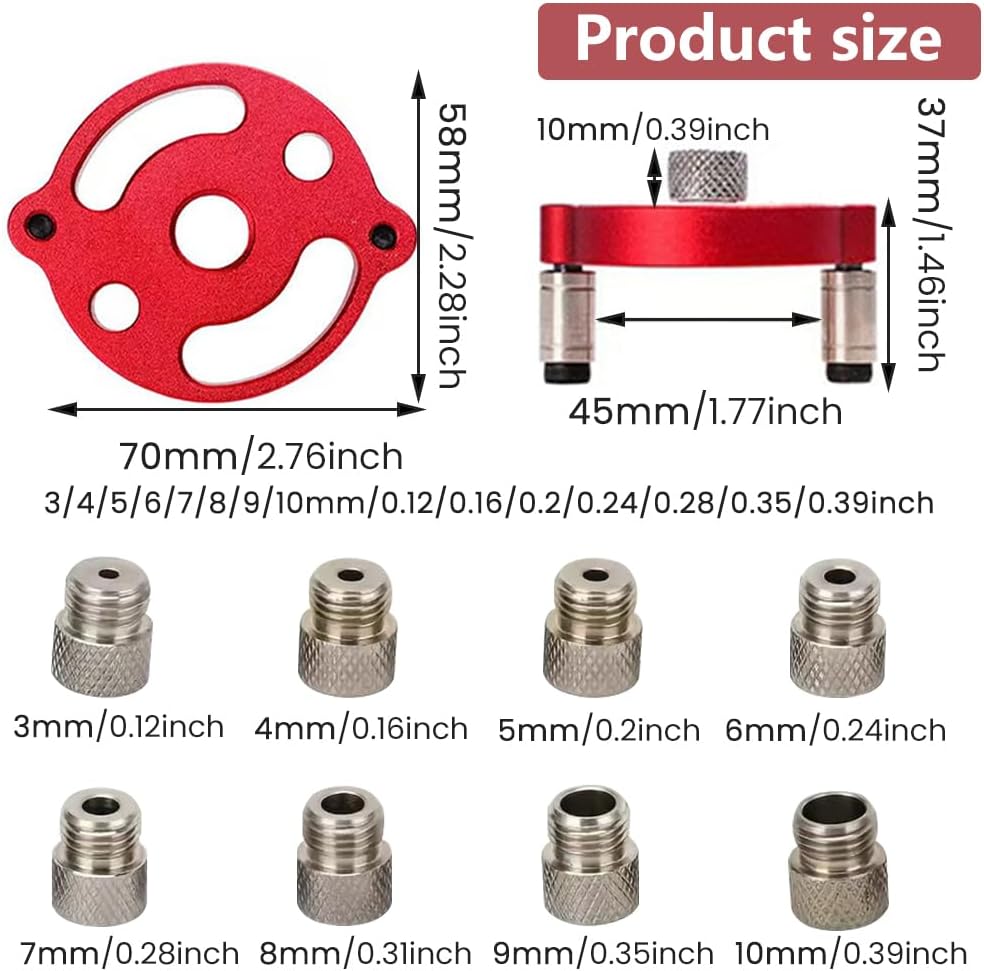 Zelfcentrerende plugmal, zelfc - Pocket Hole Jig recensie en prijs
