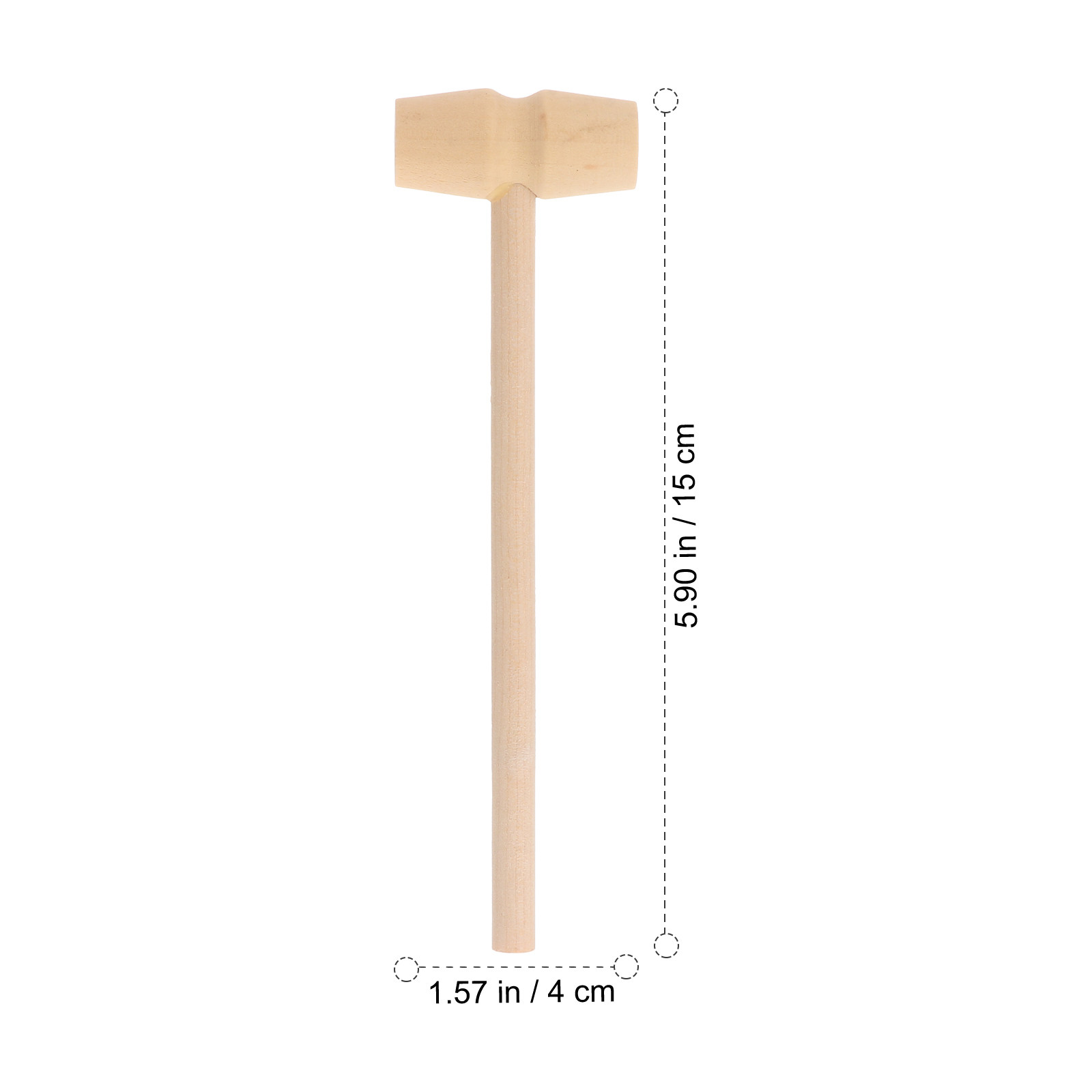 20 Stuks Kid Houten Mini Malle - Mallet Wood Carving recensie en prijs