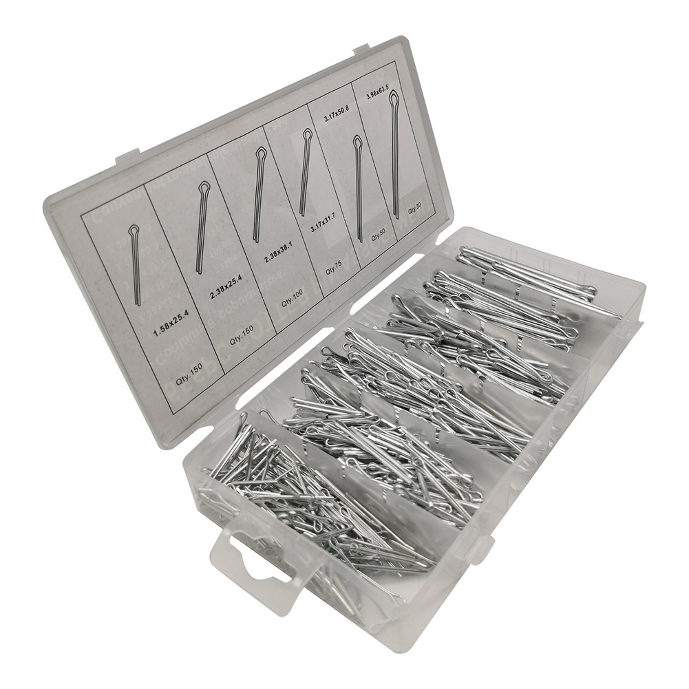 555-delige R-clip splitpen col - Workshop Tools Needed recensie en prijs
