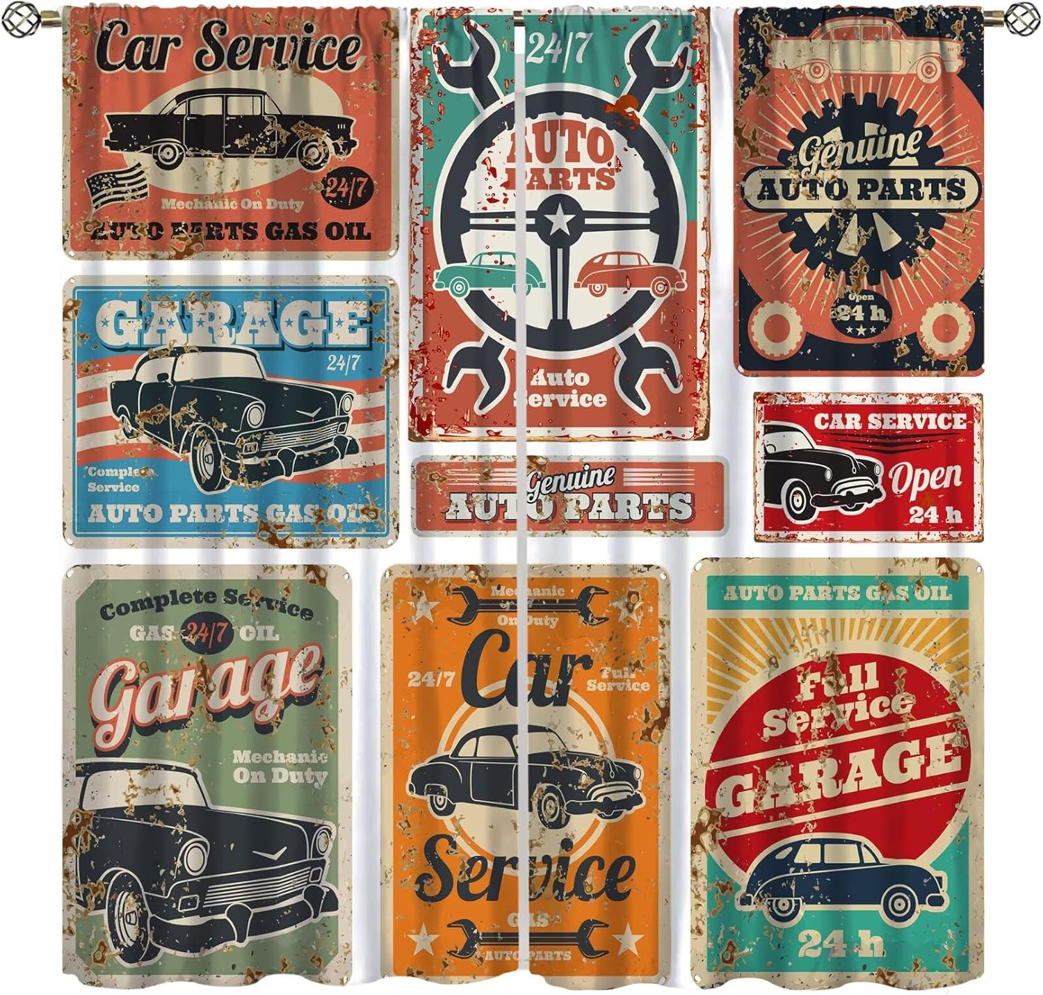Garagegordijnen, Vintage Man D - Workshop Tools Youtube recensie en prijs