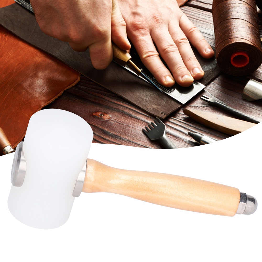 Lengte 19 cm Lederen snijhamer - Mallet Wood Carving recensie en prijs