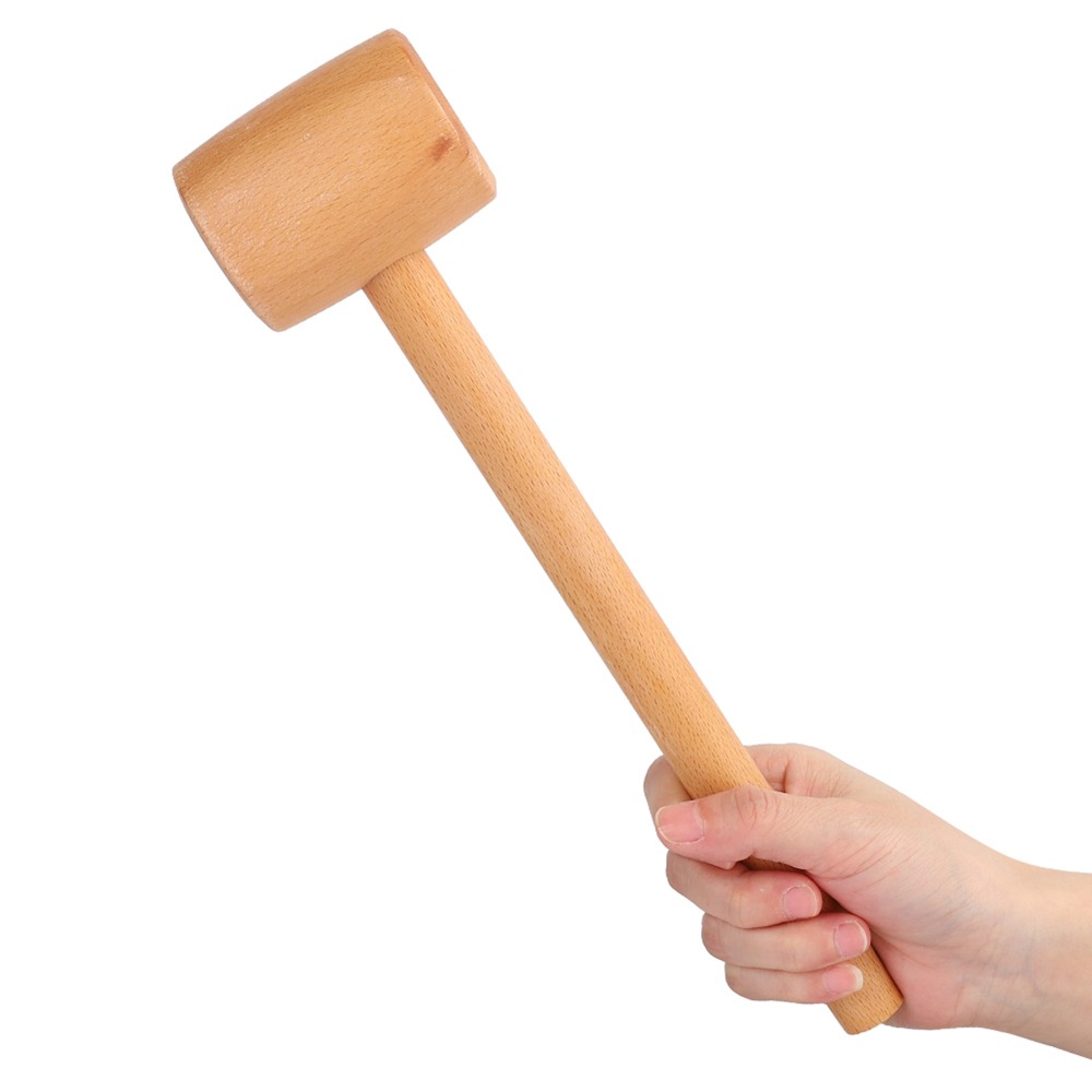 Massief houten hamer, schadevr - Mallet Wood Carving recensie en prijs