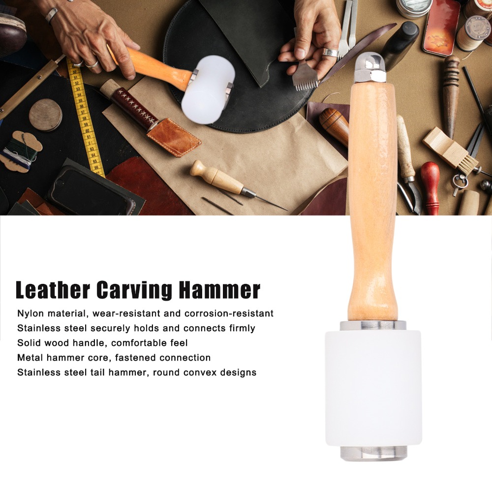 Meerdere materialen Lederen sn - Mallet Wood Carving recensie en prijs