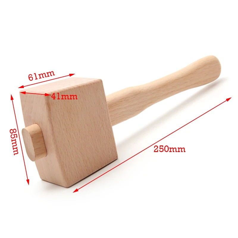 DIY handgemaakt leer, houtbewe - Mallet Wood Carving recensie en prijs