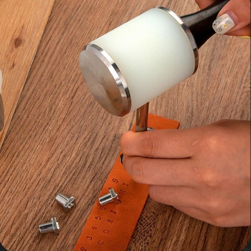DIY lederen Crafts Mallet hand - Mallet Wood Carving recensie en prijs