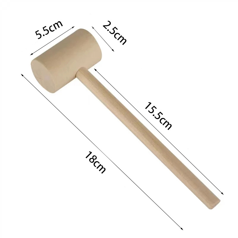 Mini Houten Hamer Kinderballen - Mallet Wood Carving recensie en prijs