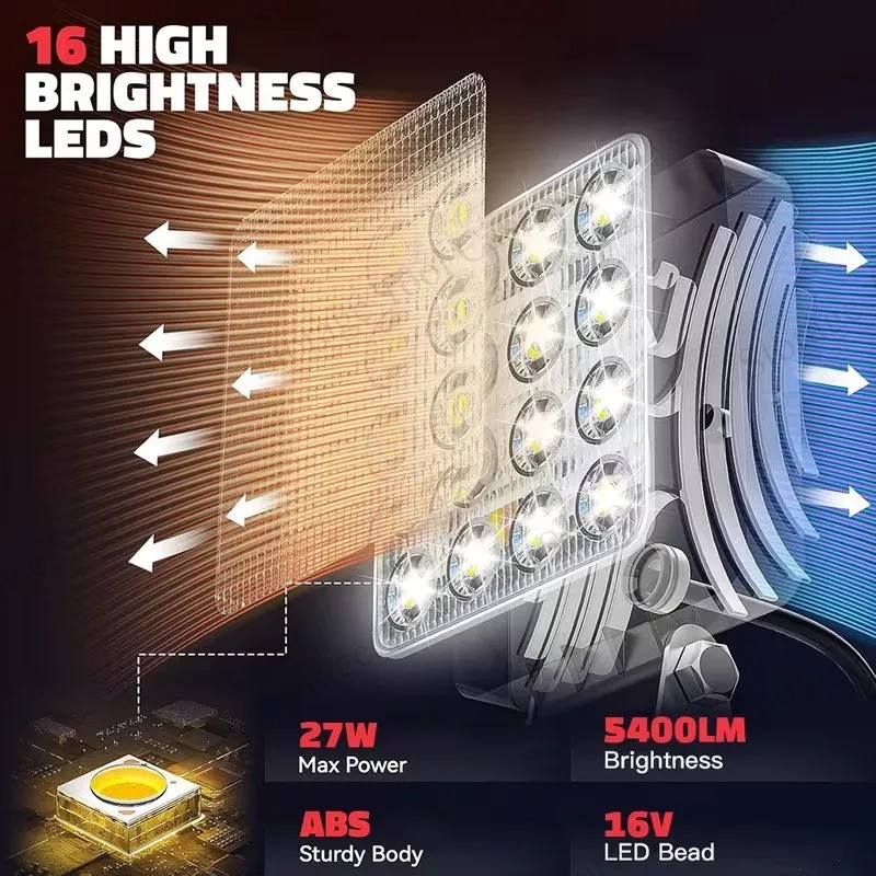 90W LED-werklamp voor Milwauke - Workshop Electric Tools recensie en prijs