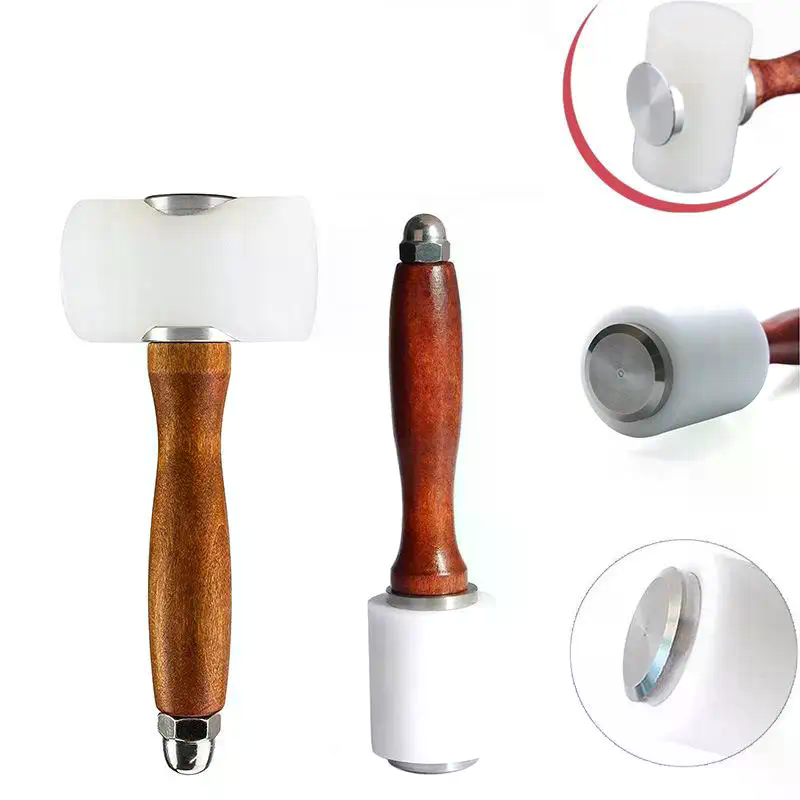 1PC Lederen snijhamer Leatherc - Mallet Wood Carving recensie en prijs