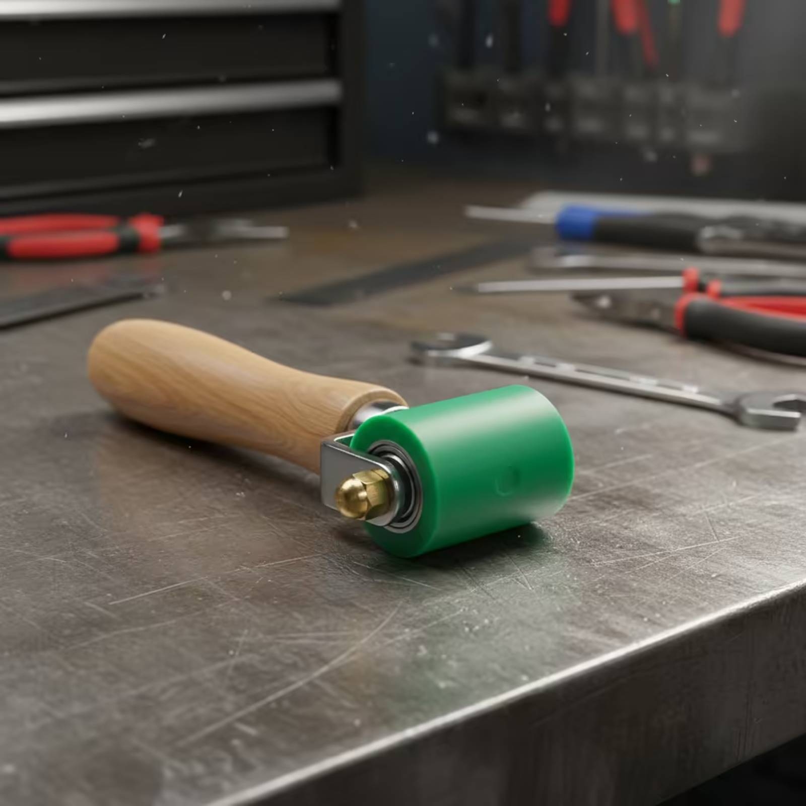 Naadroller met houten handvat  - Workshop Tools Wood recensie en prijs