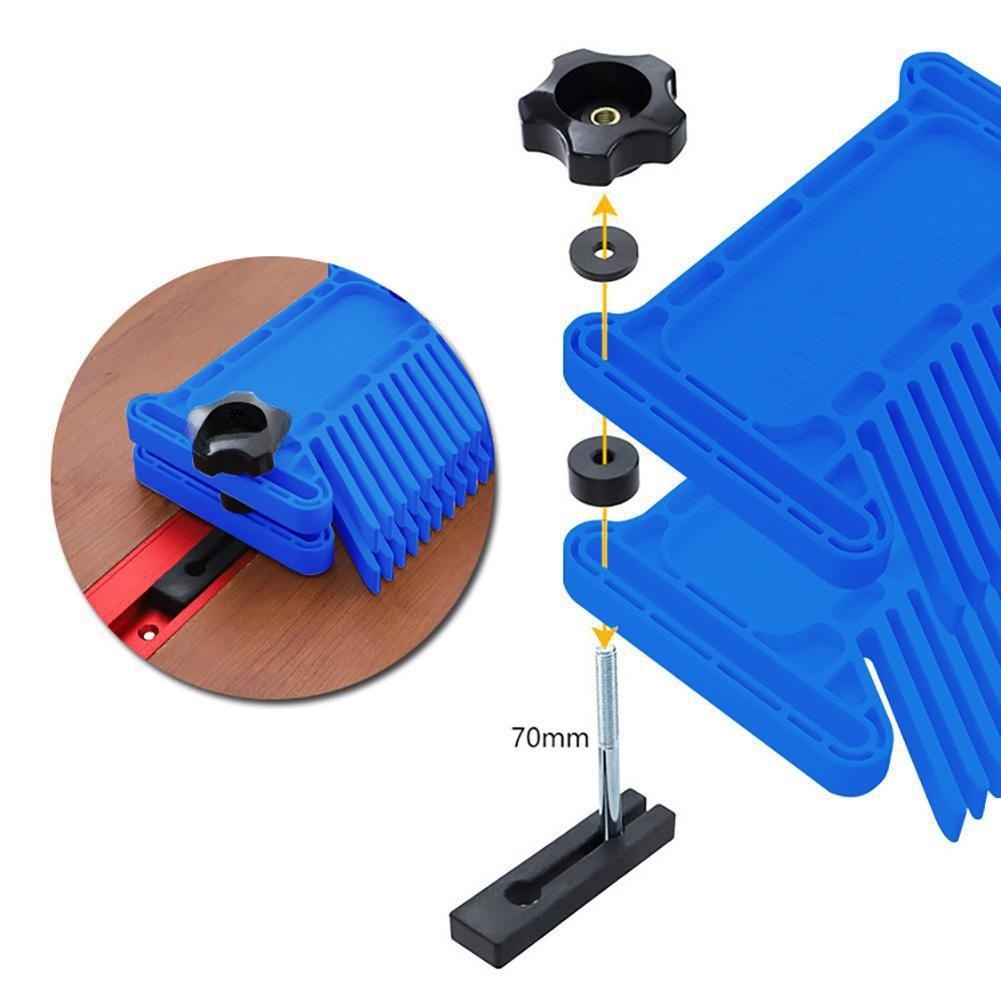 Blauw ABS Plastic Feather Boar - Workshop Tools And Safety recensie en prijs