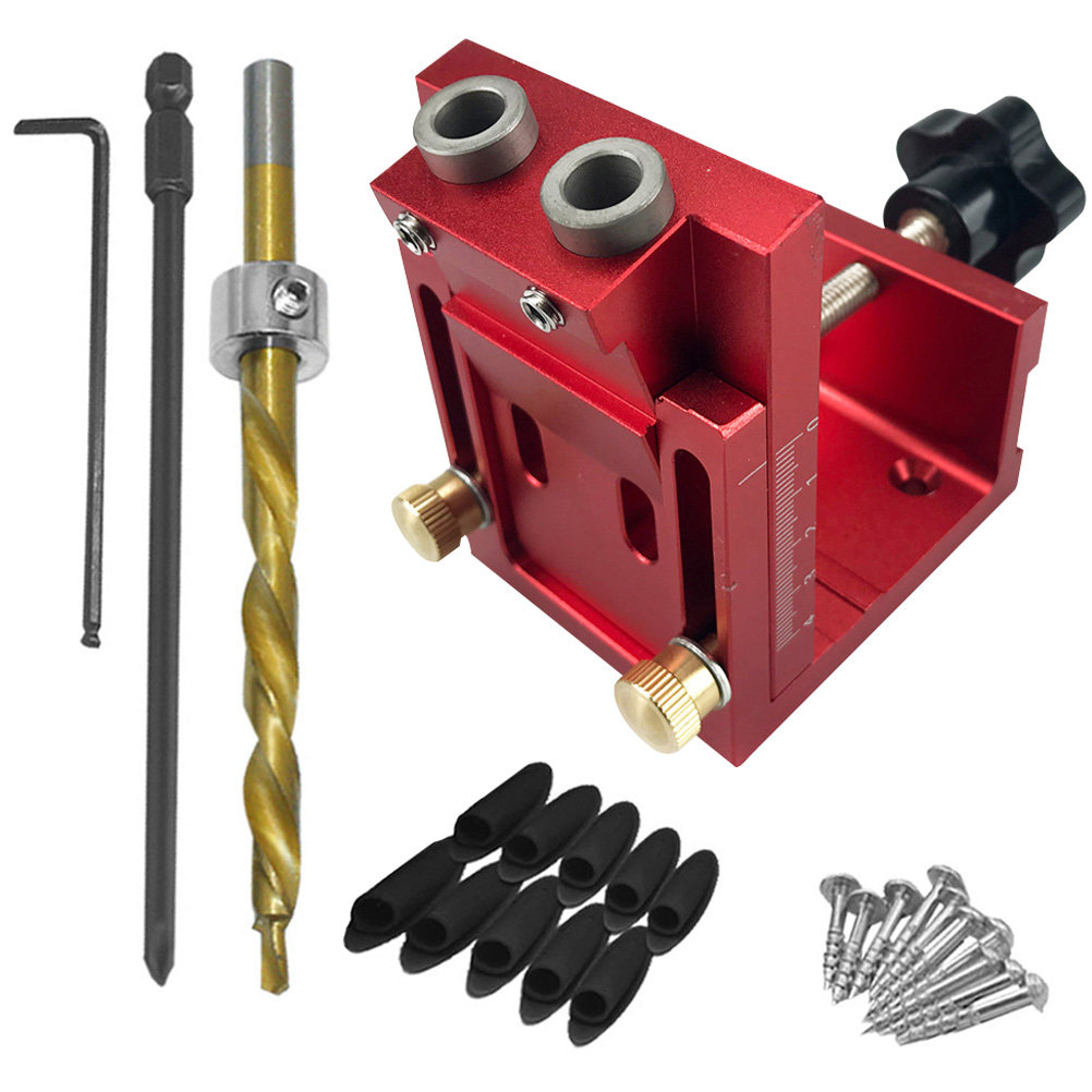 1Set Pocket Hole Houtbewerking - Pocket Hole Jig recensie en prijs